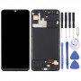 OLED חומר LCD מסך digitizer מלא הרכבה עם מסגרת עבור Samsung Galaxy A30S SM-A307 (שחור)