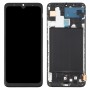 OLED חומר LCD מסך digitizer מלא הרכבה עם מסגרת עבור Samsung Galaxy A70 SM-A705 (6.39 אינץ ) (שחור)