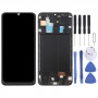 OLED חומר LCD מסך digitizer מלא הרכבה עם מסגרת עבור Samsung Galaxy A30 SM-A305 (שחור)