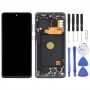 מקורי Super Remoled חומר LCD מסך digitizer מלא הרכבה עם מסגרת עבור Samsung Galaxy Note10 לייט (שחור)