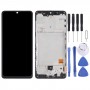 מסך LCD המקורי digitizer מלא הרכבה עם מסגרת עבור Samsung Galaxy A41 SM-A415 (שחור)