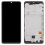 מסך LCD המקורי digitizer מלא הרכבה עם מסגרת עבור Samsung Galaxy A41 SM-A415 (שחור)