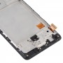 מסך LCD המקורי digitizer מלא הרכבה עם מסגרת עבור Samsung Galaxy A41 SM-A415 (שחור)