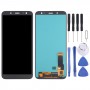 OLED חומר LCD מסך digitizer מלא הרכבה עבור Samsung Galaxy J6 SM-J600