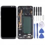 OLED חומר LCD מסך digitizer מלא הרכבה עם מסגרת עבור Samsung Galaxy S8 + SM-G955 (שחור)