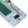 OLED חומר LCD מסך digitizer מלא הרכבה עם מסגרת עבור Samsung Galaxy S8 + SM-G955 (כחול)