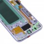 OLED חומר LCD מסך digitizer מלא הרכבה עם מסגרת עבור Samsung Galaxy S8 + SM-G955 (סגול)