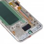 OLED חומר LCD מסך digitizer מלא הרכבה עם מסגרת עבור Samsung Galaxy S8 + SM-G955 (כסף)