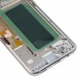 OLED חומר LCD מסך digitizer מלא הרכבה עם מסגרת עבור Samsung Galaxy S8 + SM-G955 (כסף)