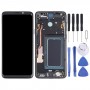 OLED חומר LCD מסך digitizer מלא הרכבה עם מסגרת עבור Samsung Galaxy S9 + SM-G965 (שחור)