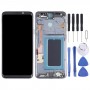 OLED חומר LCD מסך digitizer מלא הרכבה עם מסגרת עבור Samsung Galaxy S9 + SM-G965 (אפור)