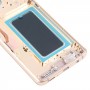 OLED חומר LCD מסך digitizer מלא הרכבה עם מסגרת עבור Samsung Galaxy S9 + SM-G965 (זהב)
