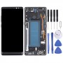 OLED חומר LCD מסך digitizer מלא הרכבה עם מסגרת עבור Samsung Galaxy הערה 8 SM-N950 (שחור)