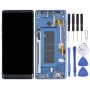 OLED חומר LCD מסך digitizer מלא הרכבה עם מסגרת עבור Samsung Galaxy הערה 8 SM-N950 (כחול)