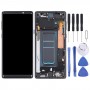 OLED חומר LCD מסך digitizer מלא הרכבה עם מסגרת עבור Samsung Galaxy Note9 SM-N960 (כחול)