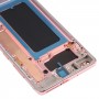 מסך LCD ו digitizer מלא הרכבה עם מסגרת עבור Samsung Galaxy S10 + (ורוד)