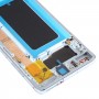 מסך LCD ו digitizer מלא הרכבה עם מסגרת עבור Samsung Galaxy S10 + (כחול)