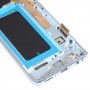 מסך LCD ו digitizer מלא הרכבה עם מסגרת עבור Samsung Galaxy S10 + (כחול)