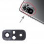 10 יח חזרה מצלמה עדשה עבור Xiaomi Redmi הערה 10S M2101K7BG M2101K7BI M2101K7BNY (שחור)