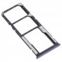 מגש כרטיס SIM + מגש כרטיס ה- SIM + מיקרו SD כרטיס מגש עבור Xiaomi Redmi הערה 10 4G - Redmi הערה 10S M2101K7AI. M2101K7AG. M2101K7BG. M2101K7BI. M2101K7BNY. M2101K7BL (שחור)