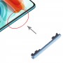 לחצן בקרת נפח עבור Xiaomi Redmi הערה 10 Pro (הודו) - Redmi הערה 10 Pro מקס - Redmi הערה 10 Pro M2101K6G M2101K6R M2101K6P M2101K6I (כחול)