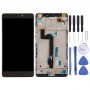 מסך LCD ו digitizer הרכבה מלאה עם מסגרת עבור xiaomi mi מקס (שחור)