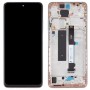 מקורי LCD מסך digitizer מלא הרכבה עם מסגרת עבור Xiaomi Redmi הערה 9 Pro 5g - Mi 10t לייט 5G M2007J17C M2007J17G (רוז זהב ביץ )