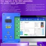 I2C IFACE-V8I 3RD מזהה פנים Dot Matrix הקרנה תיקון מתכנת עם כבל Flex עבור iPhone X-12 Pro מקס