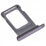 מגש כרטיס SIM+SIM עבור iPhone 14 Pro Max (סגול)