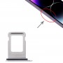 מגש כרטיס SIM+SIM לאייפון 14 Pro Max (כסף)