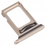מגש כרטיס SIM+SIM עבור iPhone 14 Pro (זהב)