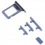 מגש כרטיס SIM + מגש כרטיס SIM + מקשי צד לאייפון 14 פלוס (כחול)