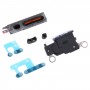 10 יח רמקול רשת אבק אבק עם מסגרת לאייפון 13 Pro Max (אפור)