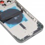 עבור מכסה גב אחורי של סוללה של אייפון 13 PRO MAX עם מקשי צד ומגש כרטיס ו POWER + VOLUME FLEX כבל ומודול טעינה אלחוטי (ירוק)