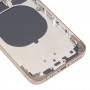 כיסוי דיור אחורי עם חיקוי מראה של IP12 Pro עבור iPhone 11 Pro (זהב)