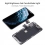 מסך LCD מקורי לאייפון 11 Pro Digitizer הרכבה מלאה עם כבל גמיש רמקול אזהרה