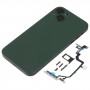כיסוי לדיור אחורי עם חיקוי מראה של IP14 עבור iPhone XR (ירוק)