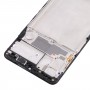 מסך LCD Super AMOLED מקורי עבור סמסונג גלקסי A22 4G SM-A225F דיגיטייזר מכלול מלא עם מסגרת