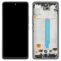 מסך LCD OLED עבור סמסונג גלקסי A53 5G SM-A536 דיגיטייזר מכלול מלא עם מסגרת (שחור)