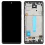 6.33 אינץ מסך LCD OLED עבור Samsung Galaxy A52S 5G SM-A528 Digitizer הרכבה מלאה עם מסגרת (שחור)