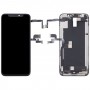 מסך LCD מקורי לאייפון XS Digitizer הרכבה מלאה עם כבל גמיש רמקול אזהרה