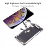מסך LCD מקורי לאייפון XS Max Digitizer הרכבה מלאה עם כבל גמיש רמקול אזהרה