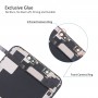 מסך LCD מקורי לאייפון XS Max Digitizer הרכבה מלאה עם כבל גמיש רמקול אזהרה