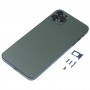 כיסוי דיור אחורי עם חיקוי מראה של IP13 Pro Max עבור iPhone XS Max (ירוק)