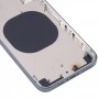 כיסוי דיור אחורי עם חיקוי מראה של IP13 Pro עבור iPhone X (ירוק)