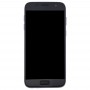 מסך LCD OLED עבור Galaxy S7 - G930V Digitizer הרכבה מלאה עם מסגרת (אפור)