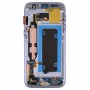 מסך LCD OLED עבור Galaxy S7 - G930V Digitizer הרכבה מלאה עם מסגרת (זהב)