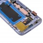 מסך LCD OLED עבור Galaxy S7 - G930V Digitizer הרכבה מלאה עם מסגרת (זהב)