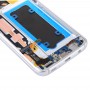 מסך LCD OLED עבור Galaxy S7 - G930V Digitizer הרכבה מלאה עם מסגרת (לבן)