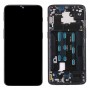 עבור OnePlus 6T Digitizer הרכבה מלאה עם מסך מסגרת OEM LCD (שחור)